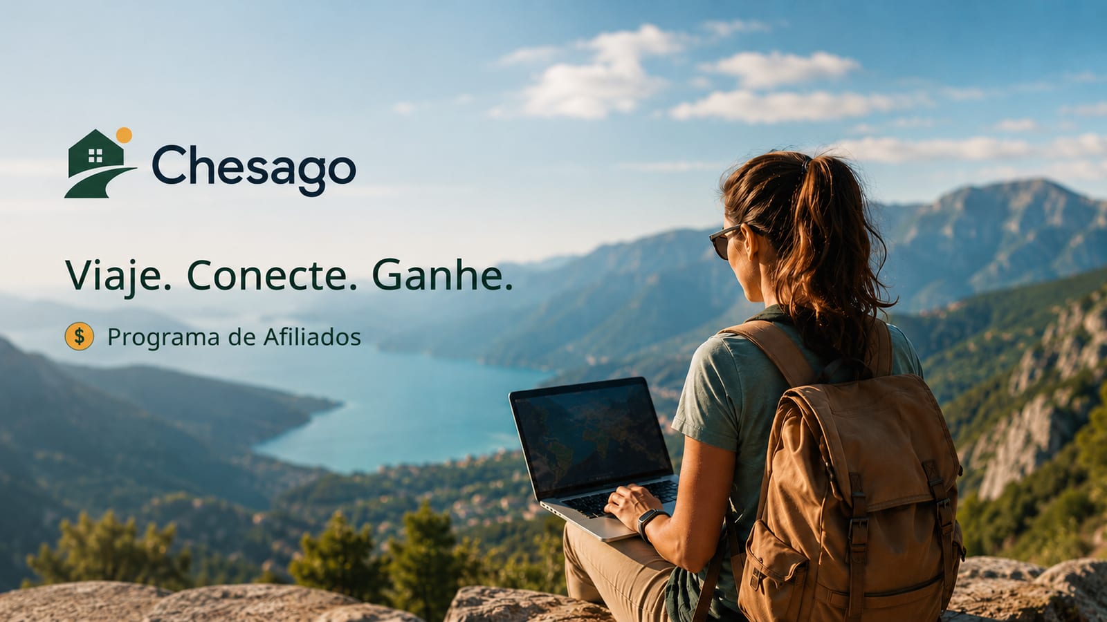 Programa de Afiliados Chesago — Viaje, Conecte, Ganhe
