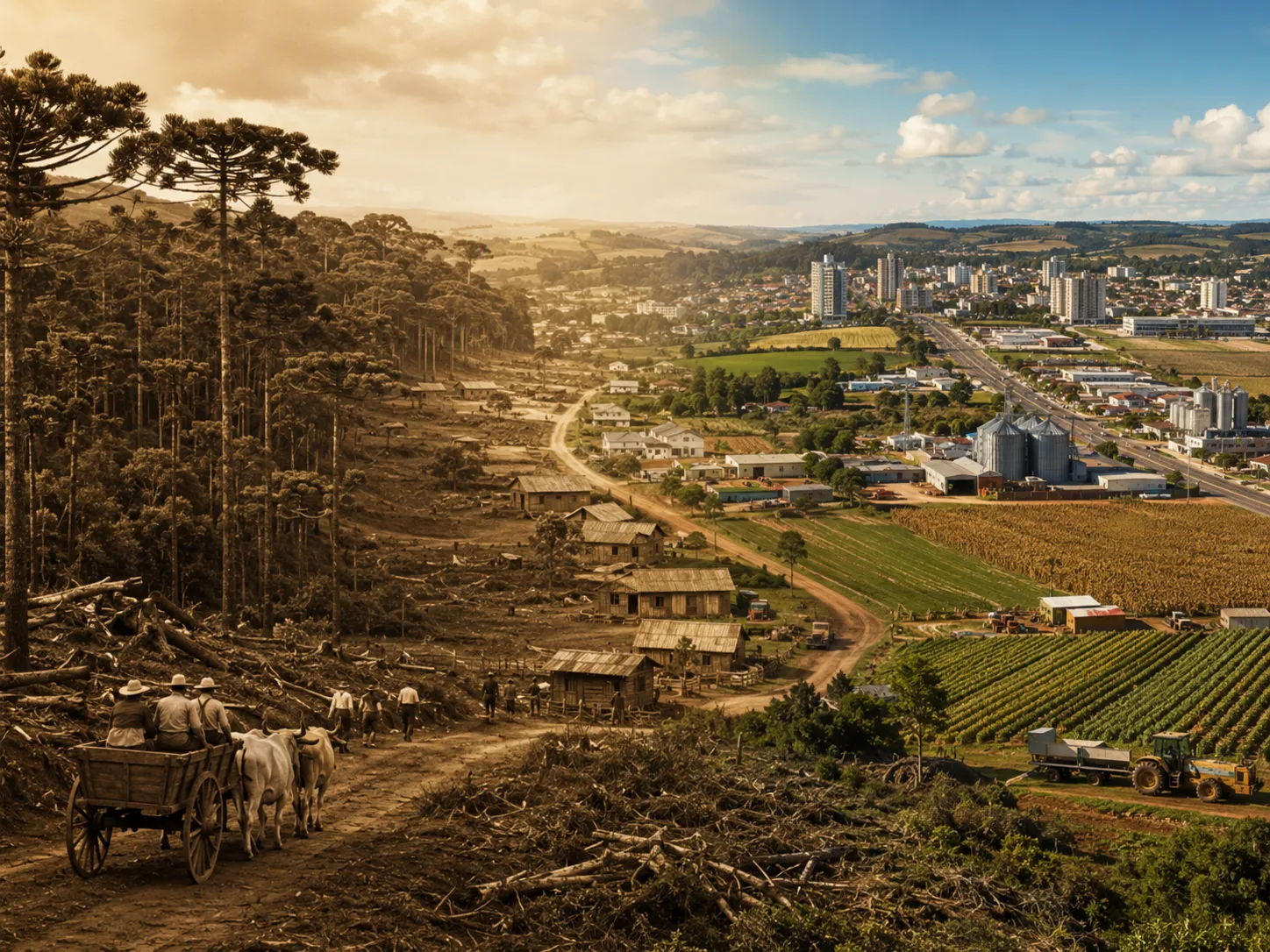 História do Oeste do Paraná: da mata ao polo